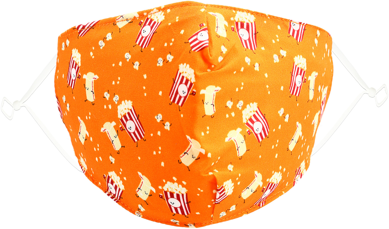 Popcorn by Pavilion Cares - Popcorn - Kids Reusable Fabric Mask