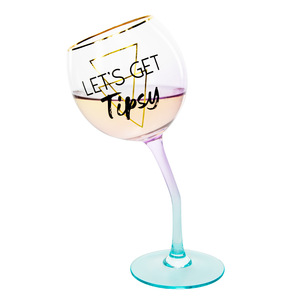 Tipsy by Salty Celebration - 11 oz Tipsy Stemmed Wine Glass