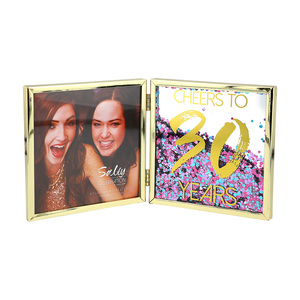 Cheers to 30 by Salty Celebration - 4.75" Hinged Sentiment Frame