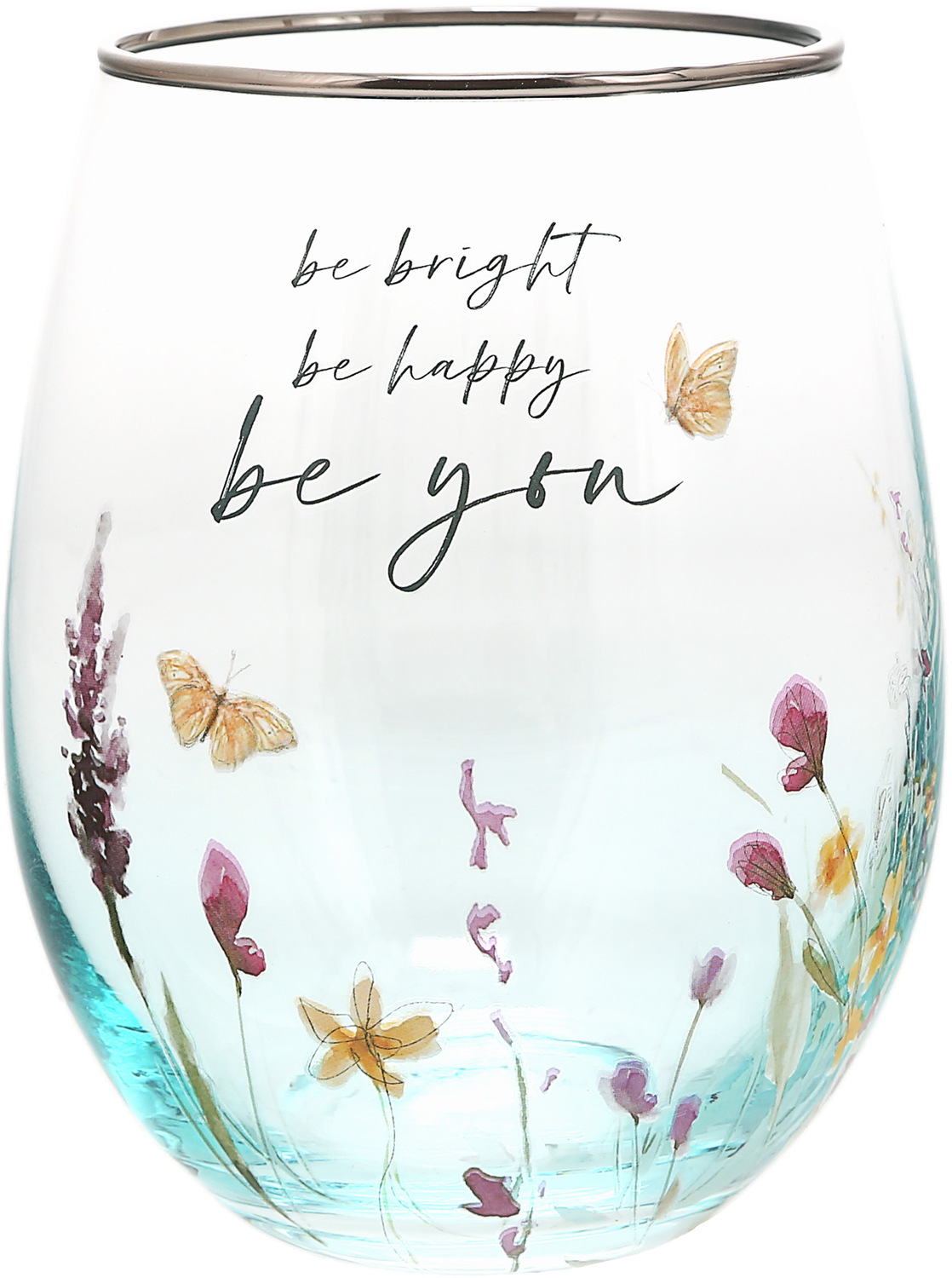 Be You by Meadows of Joy - Be You - 20 oz Stemless Wine Glass