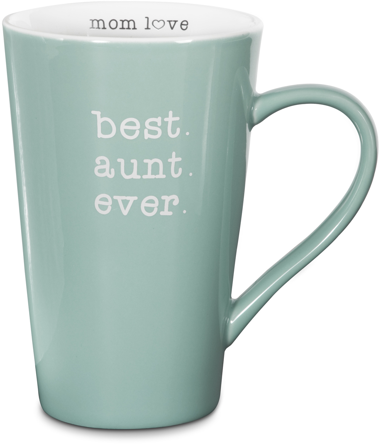 Best Aunt by Mom Love - Best Aunt - 5.5" -  18 oz Latte Mug