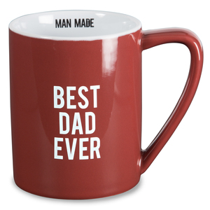 Best Dad by Man Made - 18 oz Mug