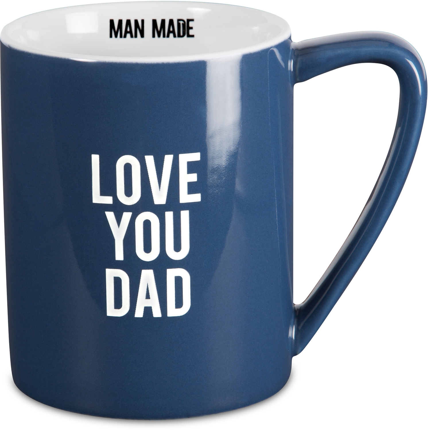 Love You Dad by Man Made - <em>Dad</em> - Large Coffee/Tea Mug, 18 oz -