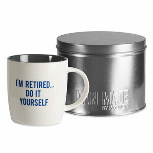 Retired by Man Made - 12 oz Cup with Gift Tin
