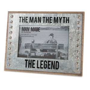 The Legend by Man Made - 8.5" x 6.5" Frame
(Holds 4" x 6" Photo)