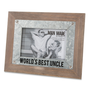 Uncle by Man Made - 9.5" x 7.5" Frame
(Holds 4" x 6" Photo)