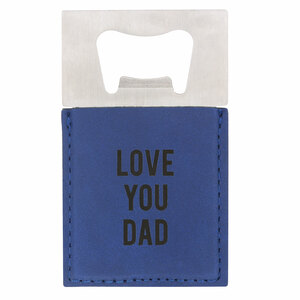 Dad by Man Made - 2" x 3.5" Bottle Opener Magnet