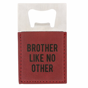 Brother by Man Made - 2" x 3.5" Bottle Opener Magnet