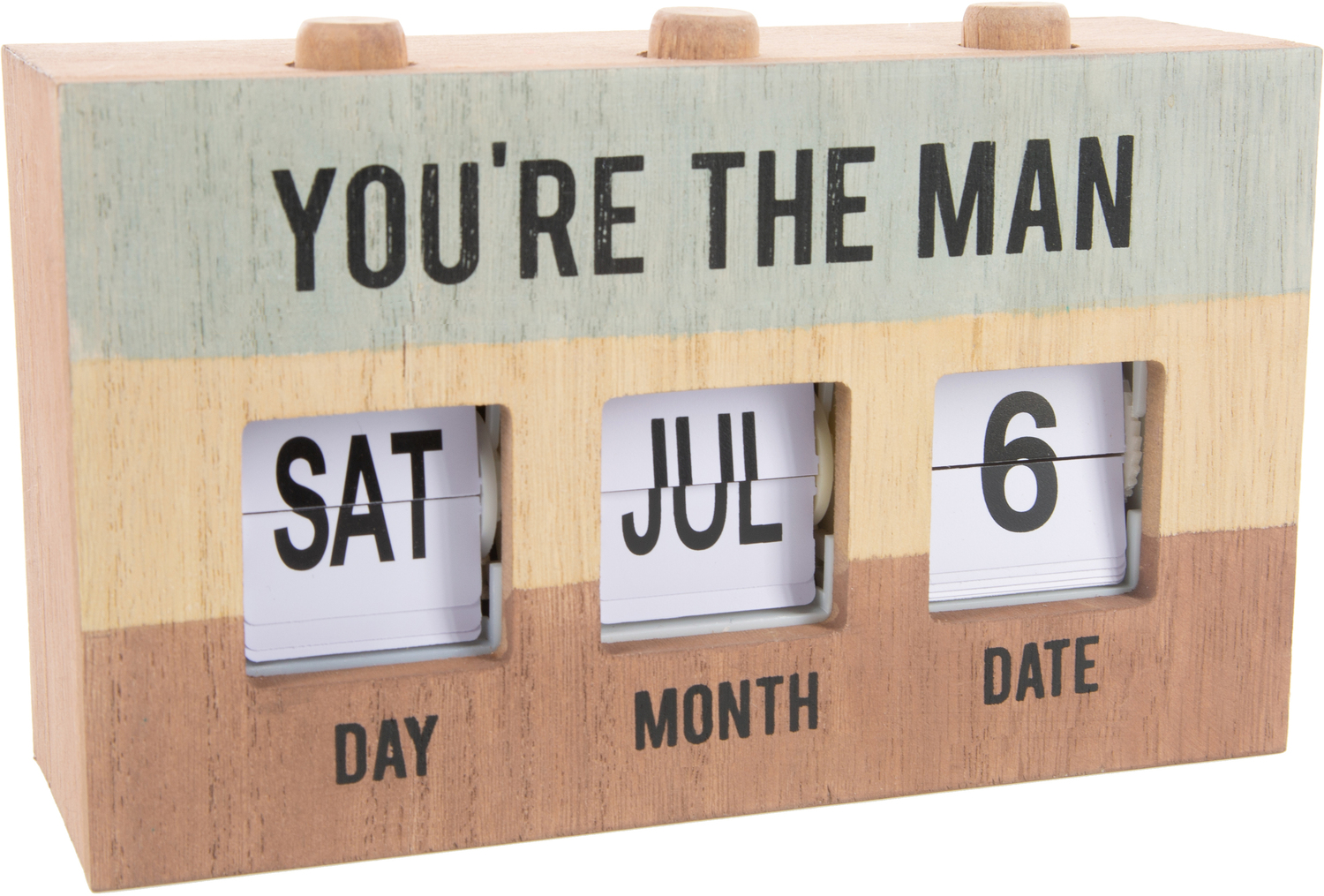You're the Man by Man Made - You're the Man - Perpetual Desk Calendar
