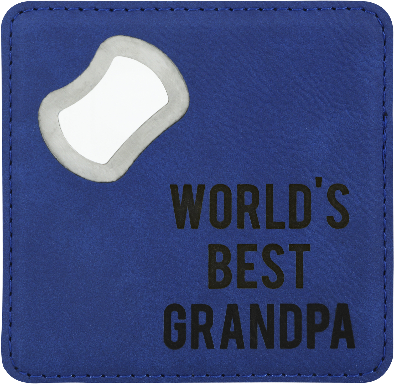 Grandpa by Man Made - Grandpa - 4" x 4" Bottle Opener Coaster