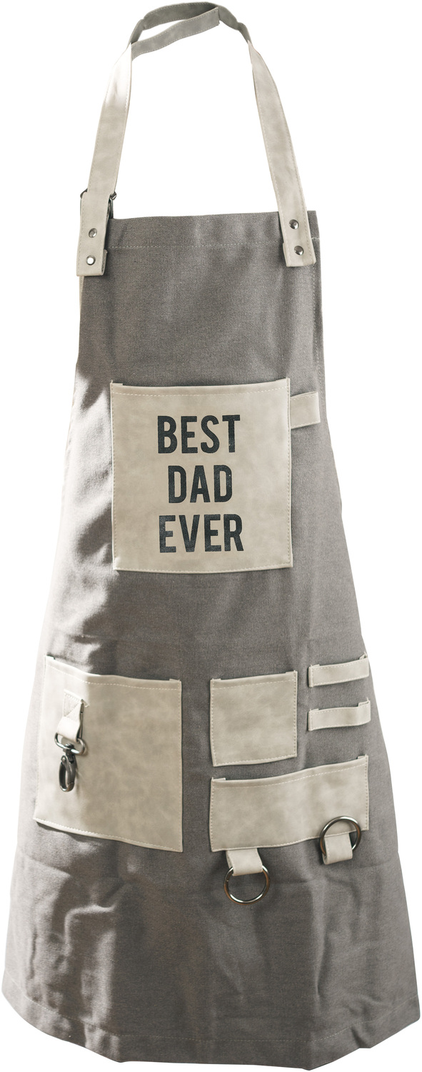 Best Dad by Man Made - Best Dad - Canvas Grilling Apron