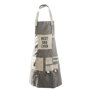 Best Dad by Man Made - Canvas Grilling Apron
