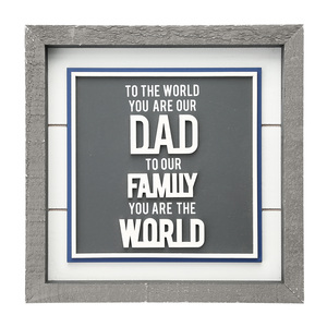 Dad by Man Made - 10" Plaque