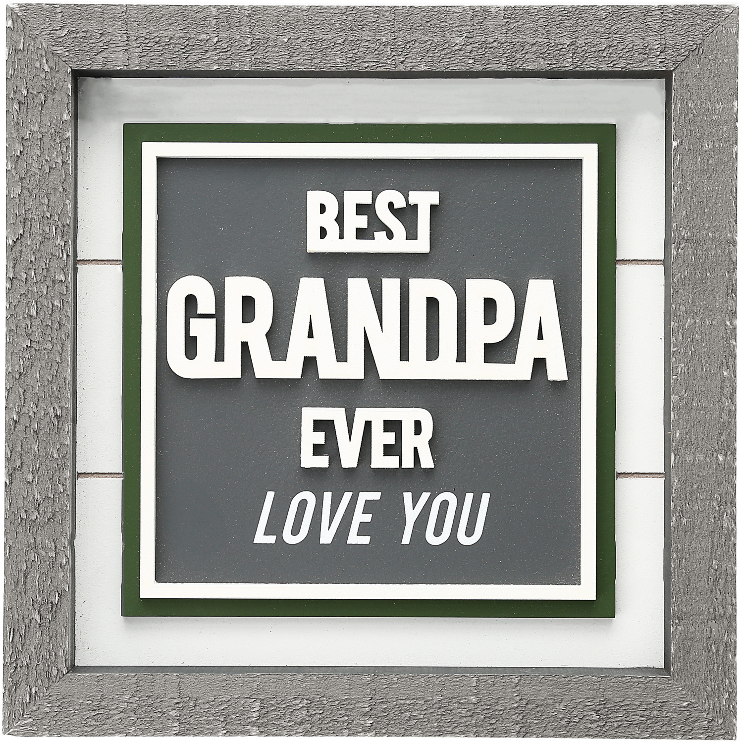 Best Grandpa by Man Made - Best Grandpa - 8" Plaque