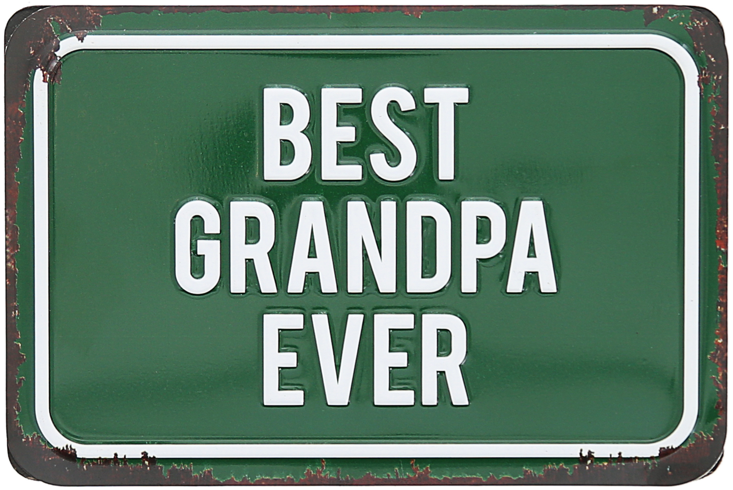 Best Grandpa by Man Made - Best Grandpa - 6" x 4" Tin Plaque