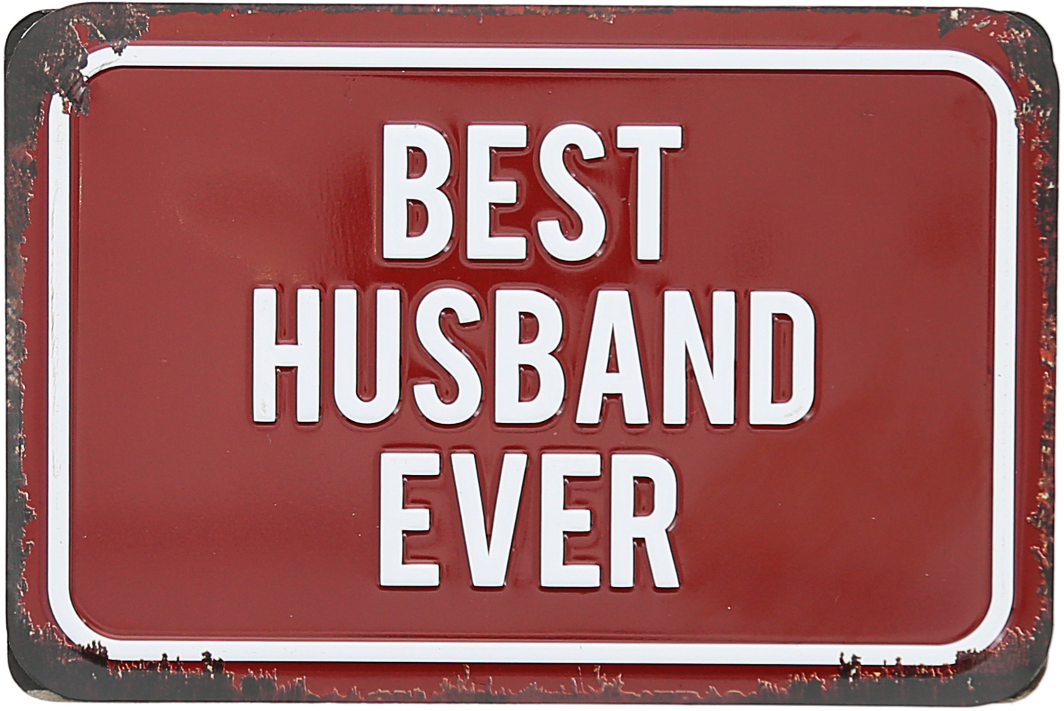 Best Husband by Man Made - Best Husband - 6" x 4" Tin Plaque