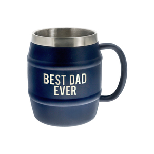 Best Dad by Man Made - 15 oz Stainless Steel Double Wall Stein