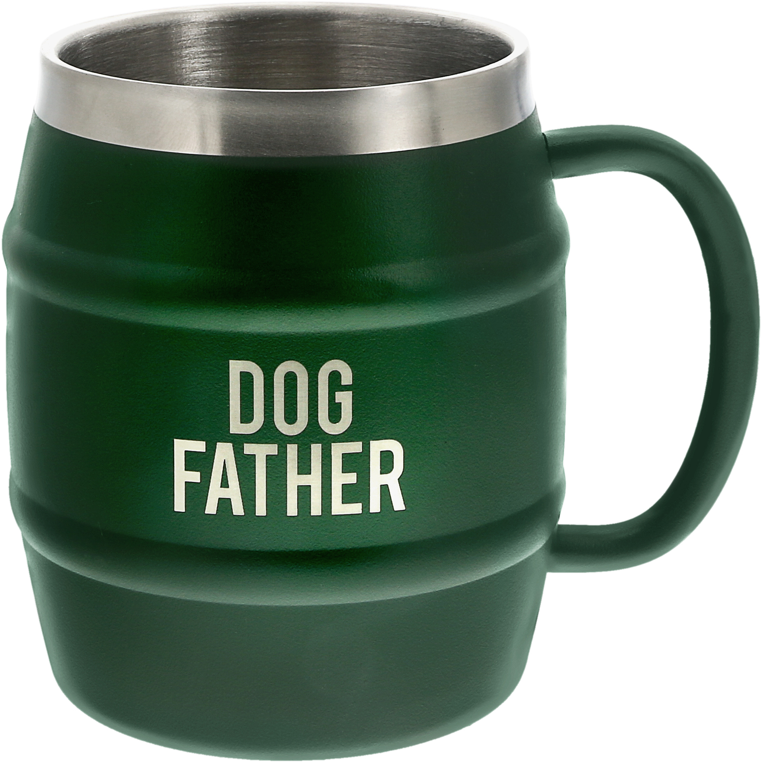 Dog Father by Man Made - Dog Father - 15 oz Stainless Steel Double Wall Stein