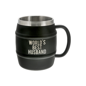 Husband by Man Made - 15 oz Stainless Steel Double Wall Stein