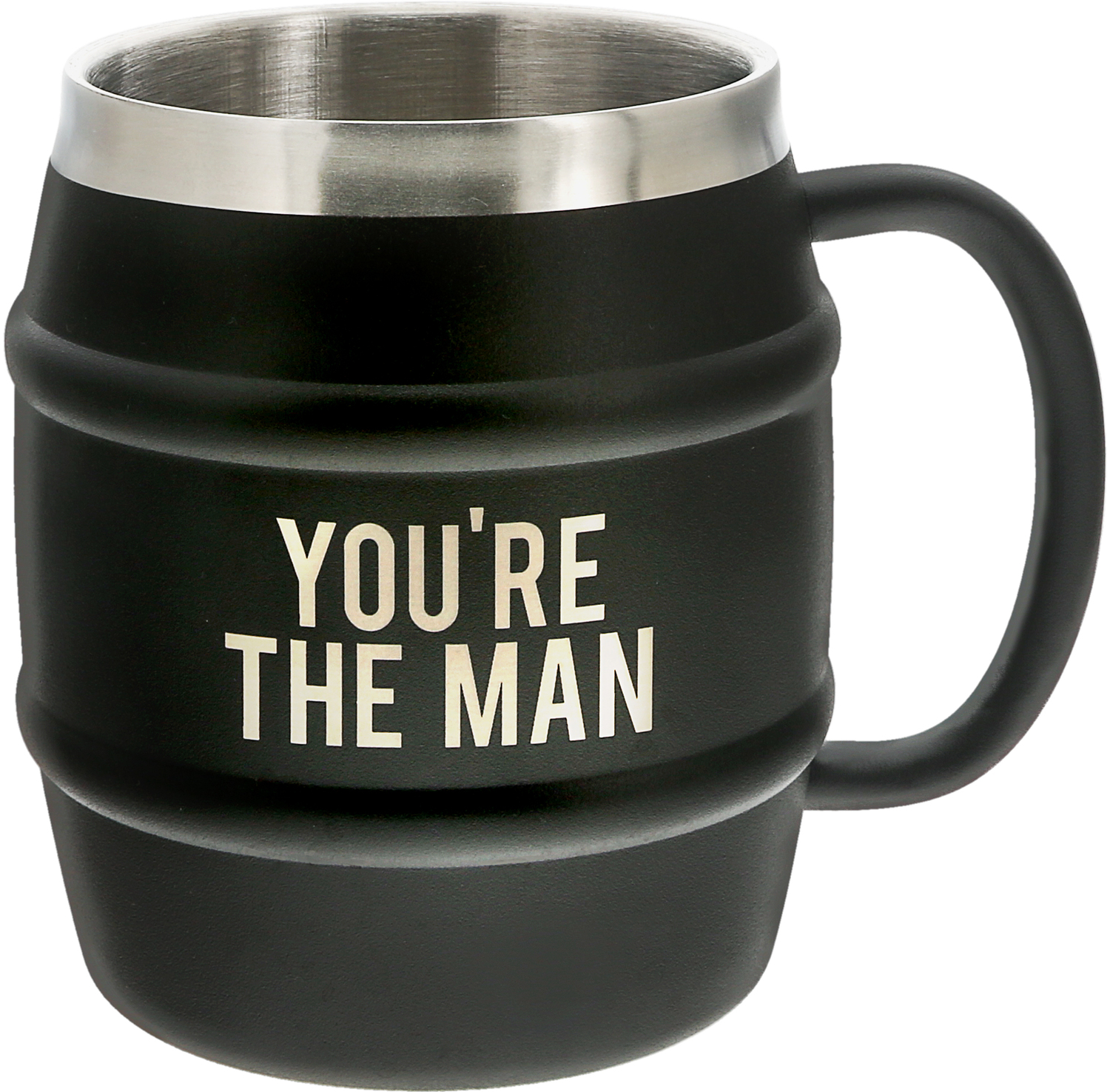 The Man by Man Made - The Man - 15 oz. Stainless Steel Double Wall Stein