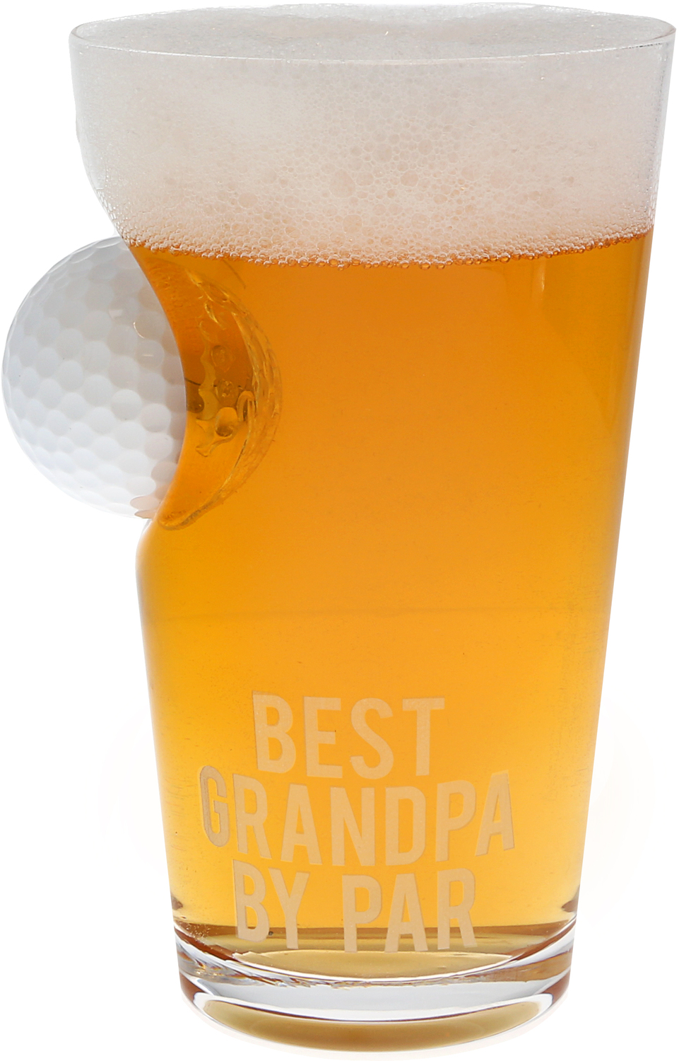 Grandpa Par by Man Made - Grandpa Par - 15 oz Golf Ball Glass