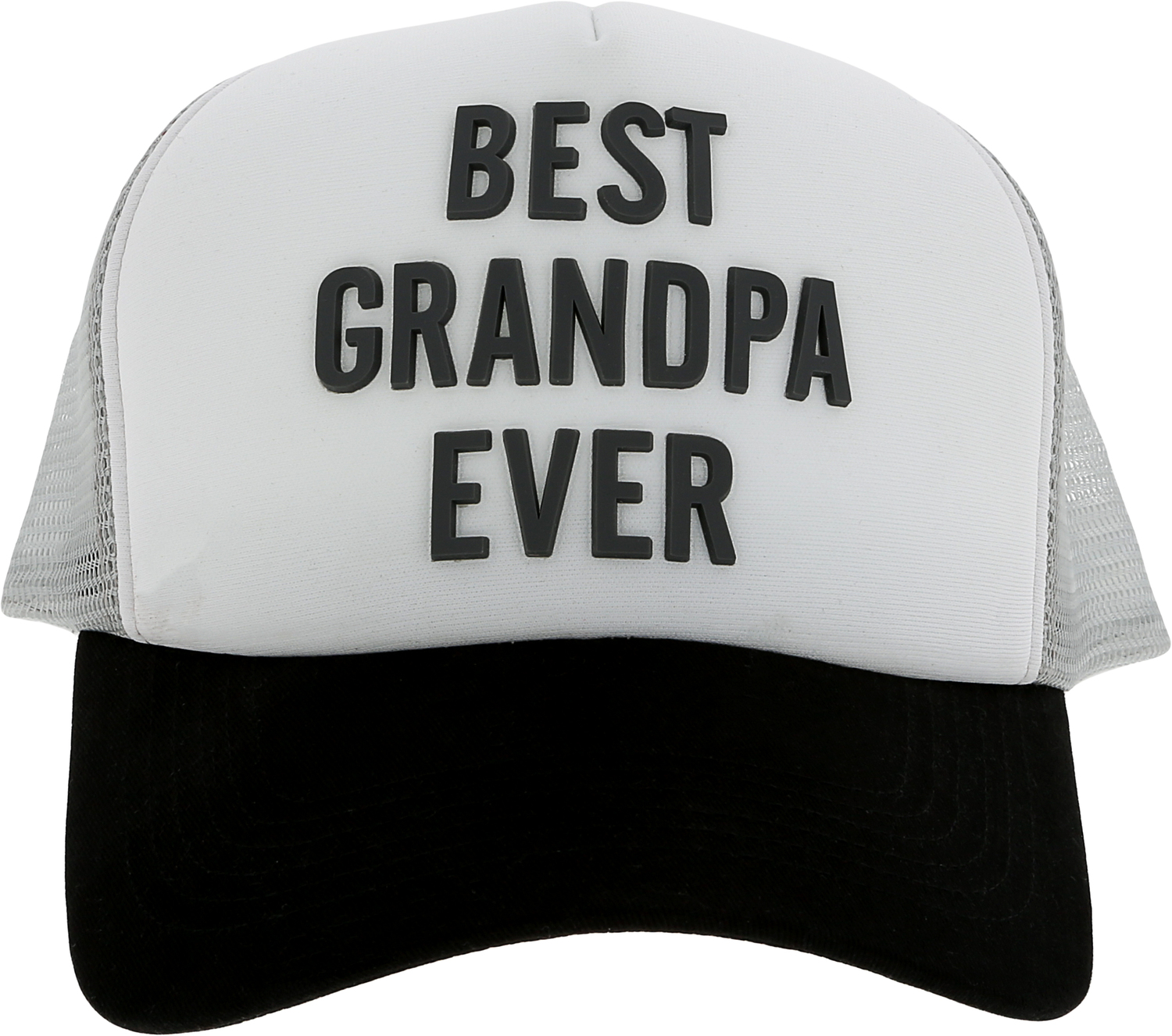 Best Grandpa by Man Made - Best Grandpa - Gray Mesh Adjustable Trucker Hat