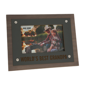 Grandpa by Man Made - 9" x 7" Frame
(Holds 6" x 4" Photo)