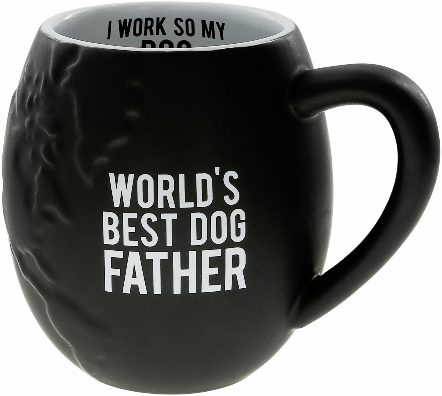 World's Best Dog Father by Man Made - World's Best Dog Father - 20 oz Embossed Mug