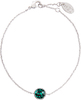 Liza Birthstone May Emerald by H2Z Made with Swarovski Elements - Alt