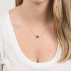 Liza Birthstone May Emerald by H2Z Made with Swarovski Elements - Model
