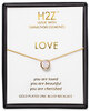 Love Rose Water Opal by H2Z Made with Swarovski Elements - 