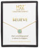 Believe Pacific Opal by H2Z Made with Swarovski Elements - 