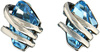 Aquamarine Galactic by H2Z Made with Swarovski Elements - 