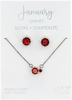 January Garnet by H2Z - Jewelry - 