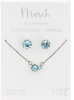 March Aquamarine by H2Z - Jewelry - 