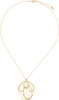 Gold Petal by H2Z Filigree Jewelry - Alt