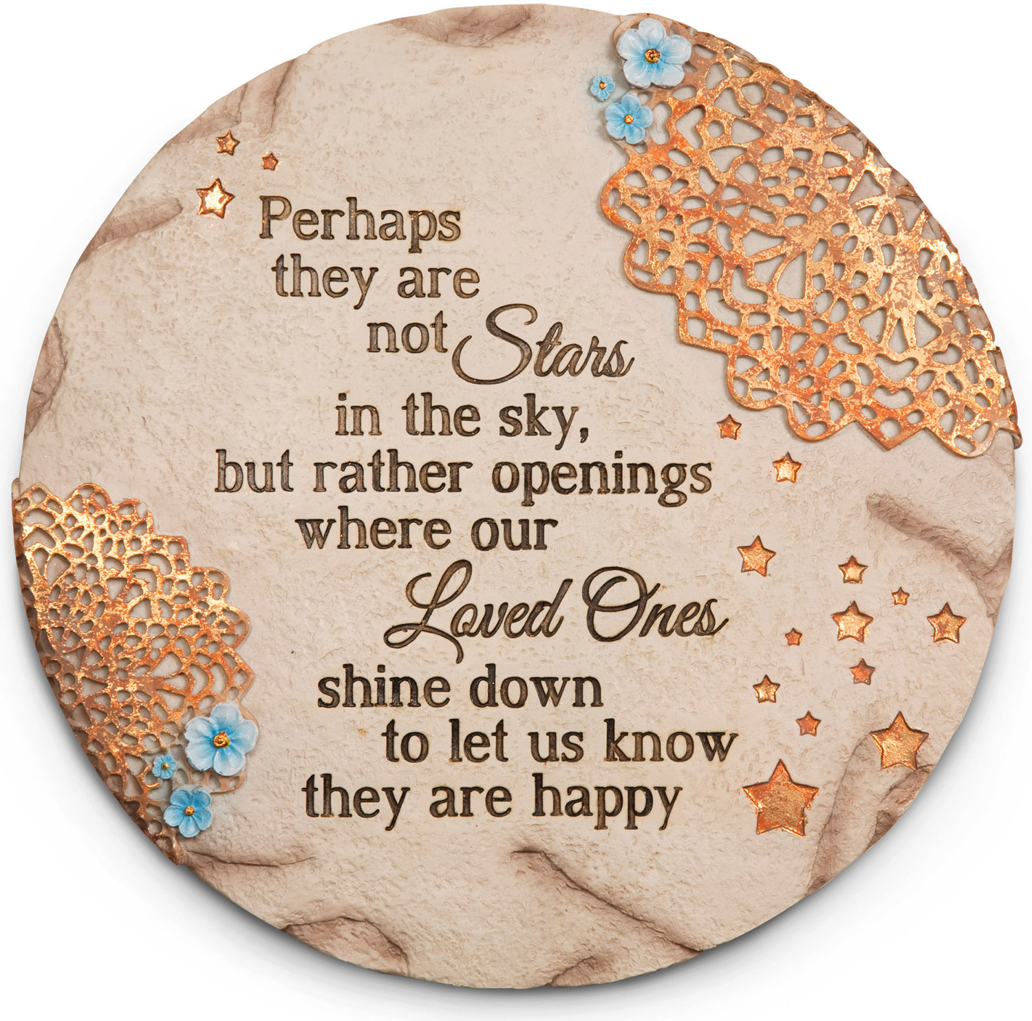 Stars in the Sky by Light Your Way Memorial - <em>Stars</em> - Large Memorial Stone -