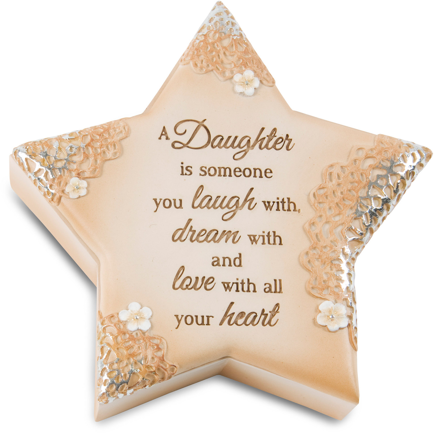 Daughter by Light Your Way Every Day - Daughter - 4" x 3.75" Star Keepsake Box