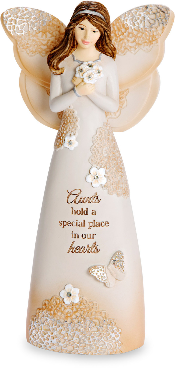 Aunt by Light Your Way Every Day - <em>Aunt</em> - Angel Figurine, 6 in -