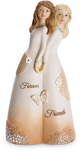 Forever Friends by Light Your Way Every Day - 5.5" Double Figurine