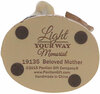 Beloved Mother by Light Your Way Memorial - bottom