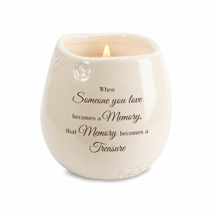 Memory by Light Your Way Memorial - 8 oz - 100% Soy Wax Candle
Scent: Tranquility
