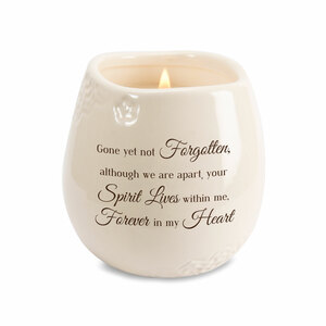 Heart by Light Your Way Memorial - 8 oz - 100% Soy Wax Candle
Scent: Tranquility