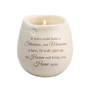 Staircase to Heaven by Light Your Way Memorial - 8 oz - 100% Soy Wax Candle
Scent: Tranquility