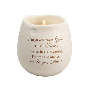 Amazing Friend by Light Your Way Memorial - 8 oz - 100% Soy Wax Candle
Scent: Tranquility