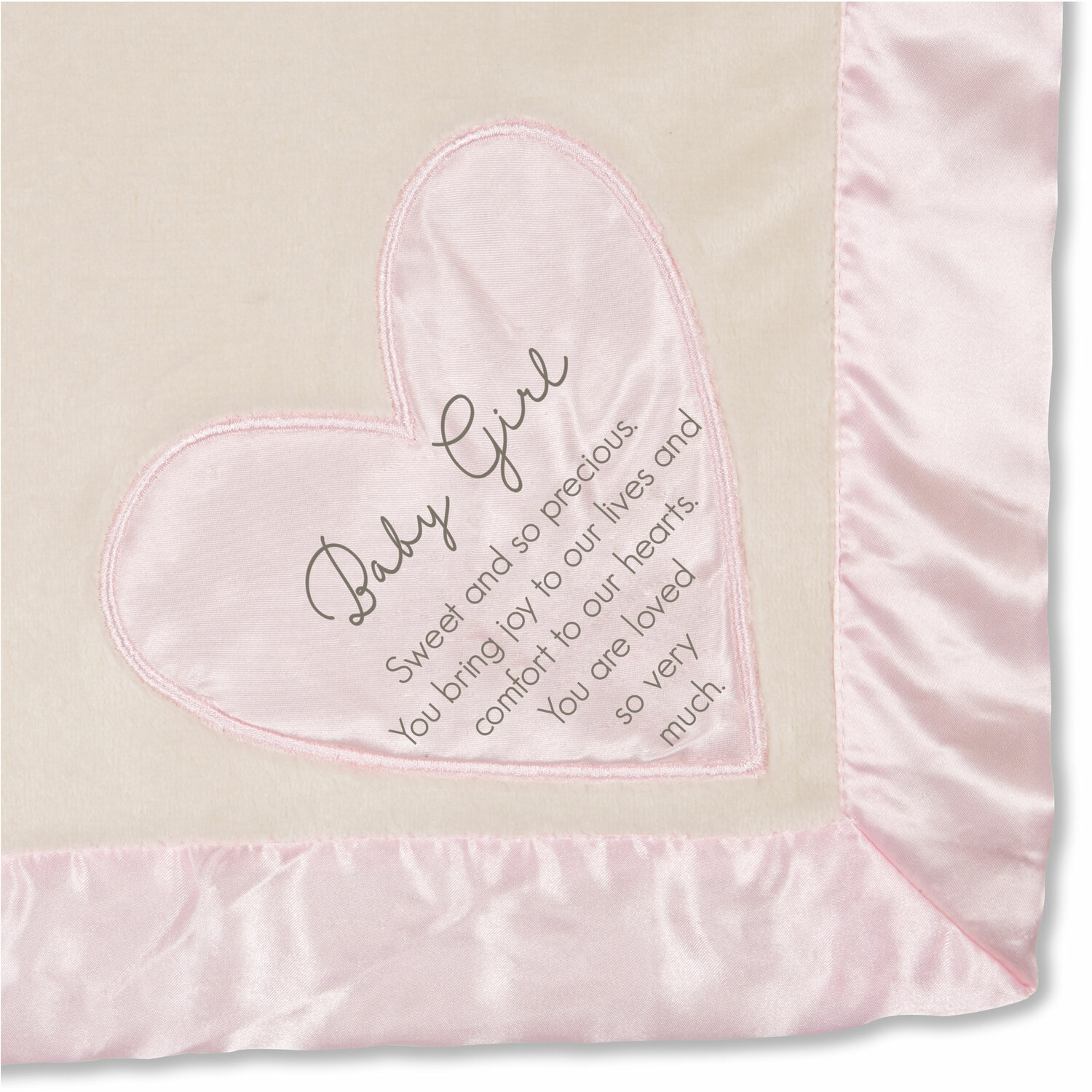 Baby Girl by Comfort Blanket - Baby Girl - 30" x 40" Royal Plush Blanket