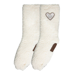 Someone Special by Comfort Collection - One Size Fits Most Sherpa Slipper