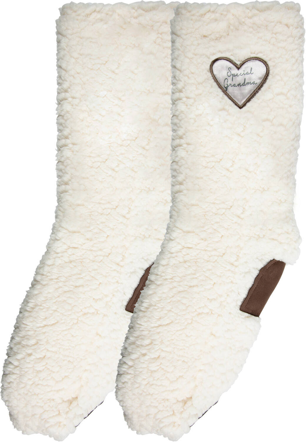 Special Grandma by Comfort Collection - Special Grandma - One Size Fits Most Sherpa Slipper