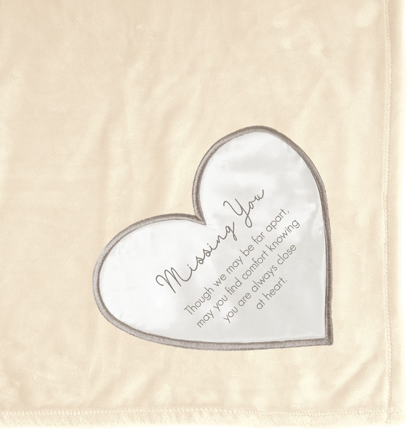 Missing You by Comfort Blanket - Missing You - 50" x 60" Royal Plush Blanket