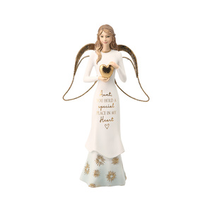 Aunt by Comfort Collection - 7.5" Angel Holding a Heart